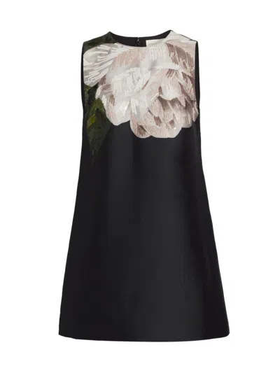 Sachin & Babi Women's Uma Floral A-line Minidress In Black
