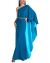 Sachin & Babi Zahara Gown In Blue