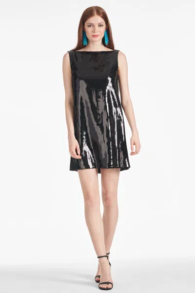 Sachin & Babi Sequin Addy Dress In Animal Print