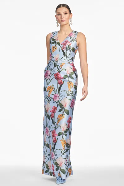 Sachin & Babi Adellyn Gown In Blue