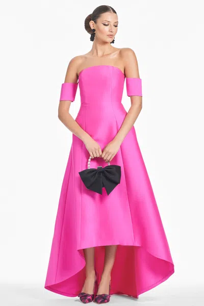 Sachin & Babi Agyness Gown In Fuchsia