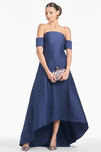 Sachin & Babi Agyness Gown In Night Sky