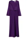 Sachin & Babi Alex Gown In Purple