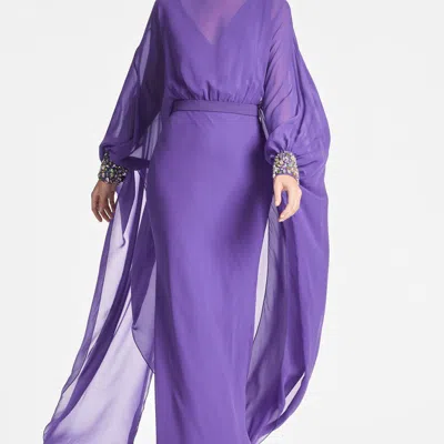 Sachin & Babi Aphrodite Gown In Amethyst