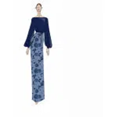 Sachin & Babi Astor Gown