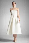 Sachin & Babi Gwen Rhinestone Accent Gown In Ivory