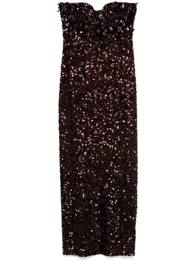 Sachin & Babi Babe Dress In Purple