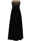 Sachin & Babi Bettany Gown In Black