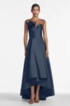 Sachin & Babi Blakely Gown In Navy