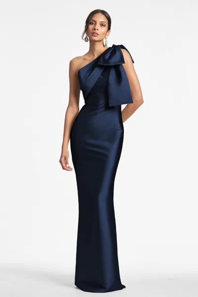 Sachin & Babi Bonnie Gown In Night Sky