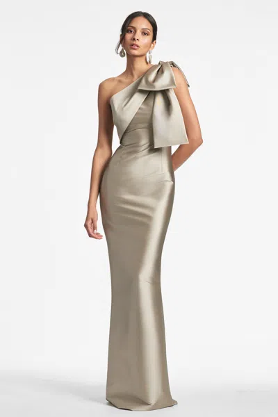 Sachin & Babi Bonnie Gown In Pewter