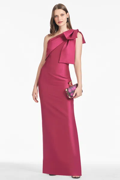Sachin & Babi Bonnie Gown In Rhodolite