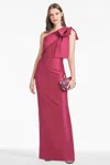 Sachin & Babi Bonnie Gown In Rhodolite