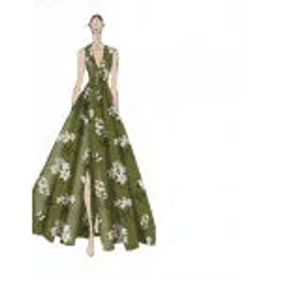 Sachin & Babi Brooke Gown