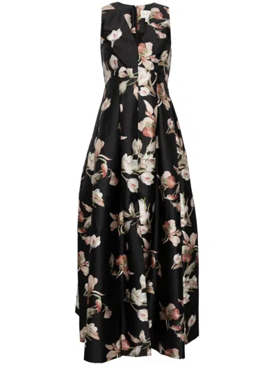 Sachin & Babi Brooke Gown In 黑色