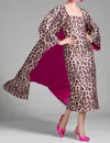 SACHIN & BABI CALLIOPE CAPE COAT IN BIG CAT
