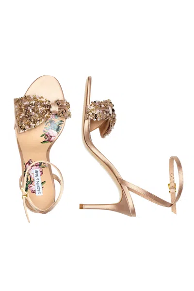 Sachin & Babi Chelsea Embellished Obi-bow Open Toe