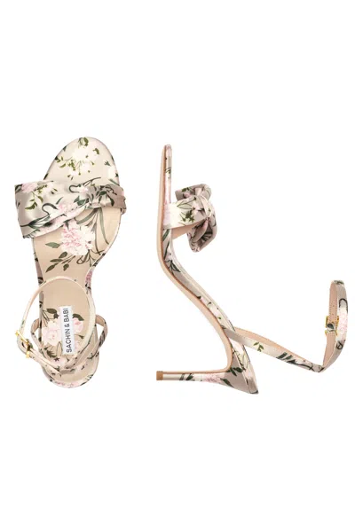 Sachin & Babi Chelsea Obi-bow Open Toe In Multi