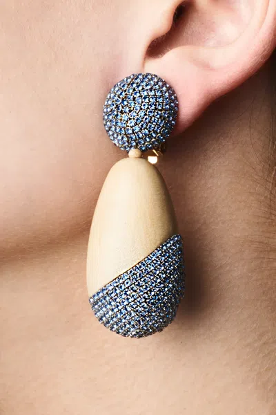 Sachin & Babi Christina Earrings In Gold