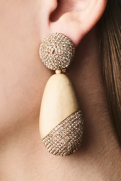 Sachin & Babi Christina Earrings In Gold