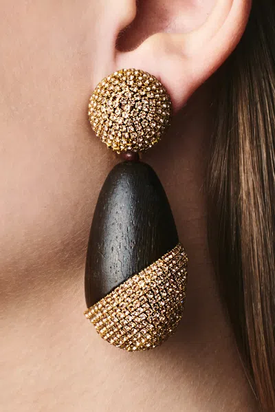 Sachin & Babi Christina Earrings In Brown