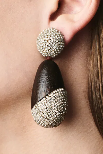 Sachin & Babi Christina Earrings In Brown