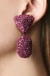 Sachin & Babi Chrystie Earrings In Antique Green