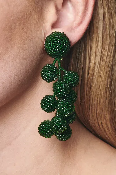 Sachin & Babi Coconuts Earrings In Green