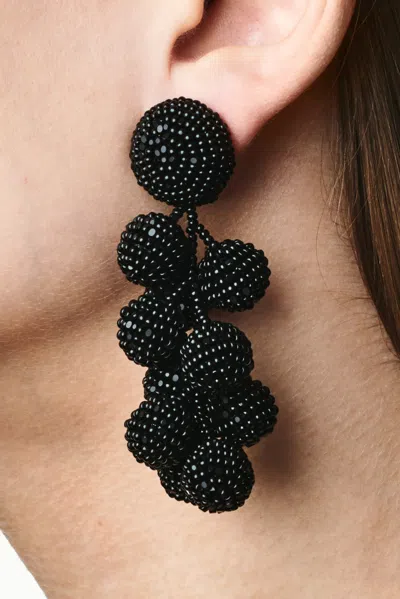 Sachin & Babi Coconuts Earrings In Black