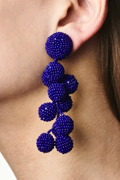 Sachin & Babi Coconuts Earrings In Blue