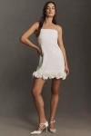 Sachin & Babi Corbin Rosette Mini Dress In White