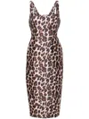 Sachin & Babi Cressida Dress In Brown