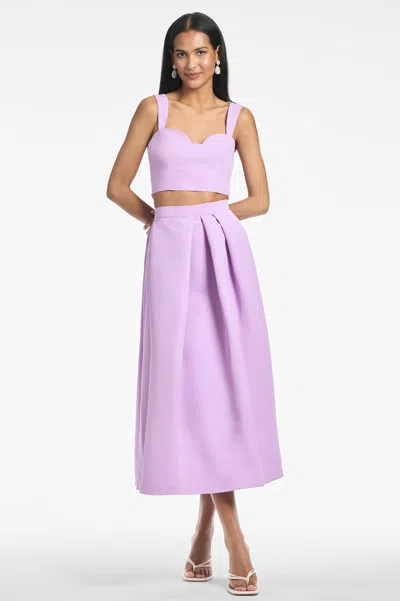 Sachin & Babi Darcy Top In Purple