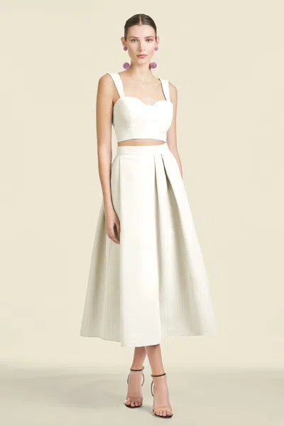 Sachin & Babi Darcy Top In White