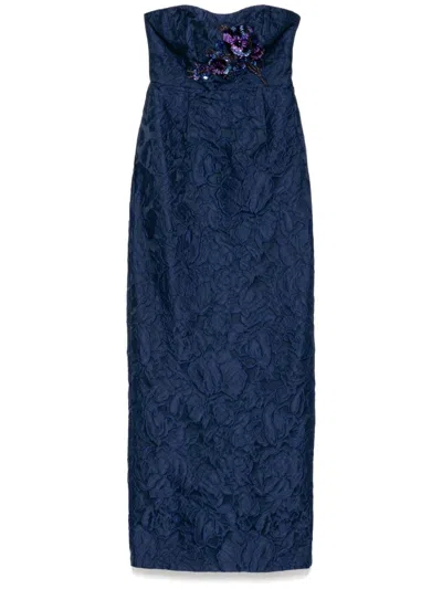 Sachin & Babi Edie Gown In Blue