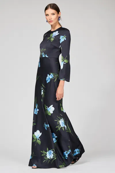 Sachin & Babi Embellished Alex Gown In Black