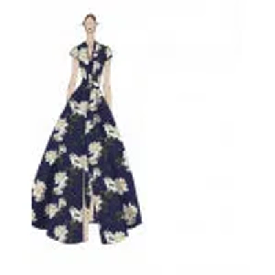 Sachin & Babi Embellished Marta Gown
