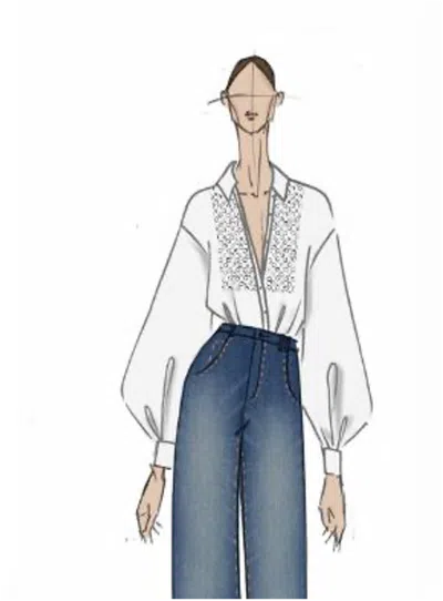 Sachin & Babi Emory Top In Gray