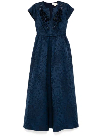 Sachin & Babi Estelle Gown In Blue