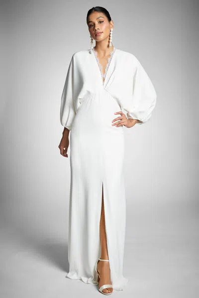 Sachin & Babi Gabby Gown In White