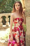 Sachin & Babi Giovanna Gown In Molti Fiore