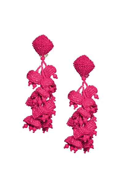 Sachin & Babi Grapes Earrings In Pink