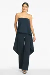 Sachin & Babi Haven Strapless High-low Blouse In Midnight