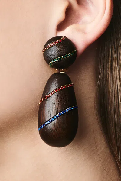 Sachin & Babi Hudson Earrings In Brown