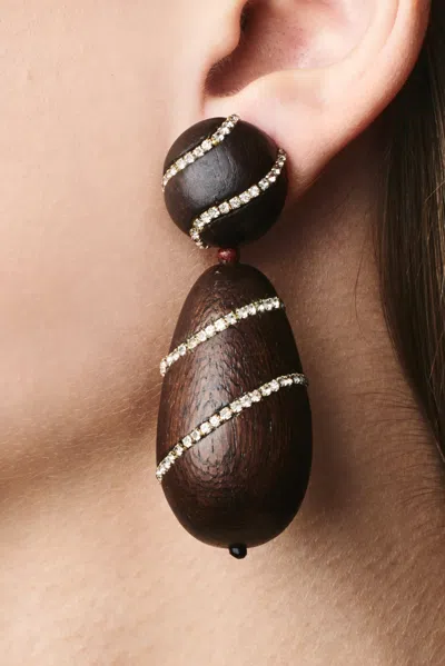 Sachin & Babi Hudson Earrings In Brown