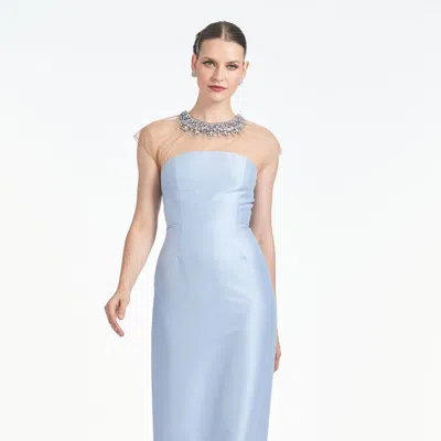 Sachin & Babi Irina Gown In Blue