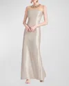 SACHIN & BABI IRINA JEWEL-EMBELLISHED ILLUSION GOWN