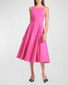 Sachin & Babi Jacinta Fit & Flare Midi Dress In Cerise