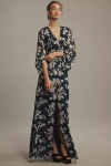 Sachin & Babi Jenny Gown In Blue