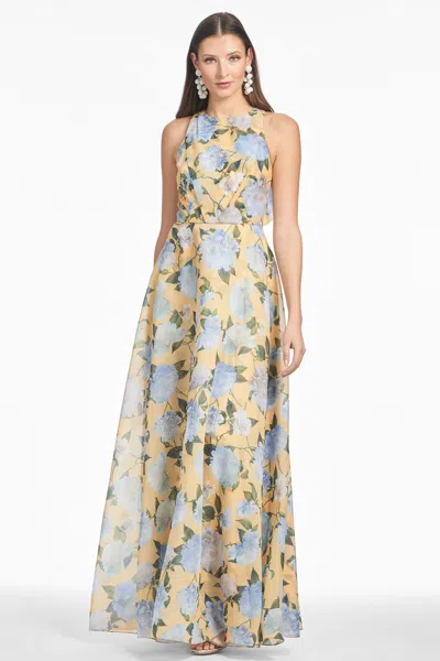 Sachin & Babi Kate Gown In Yellow